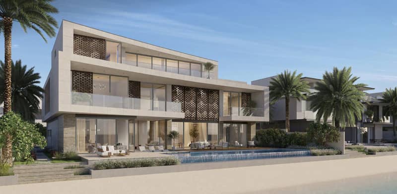 4 new villas in residential complex Palm Jebel Ali — The Beach and Coral Villa Collections — Frond F in Dubai — photo 10