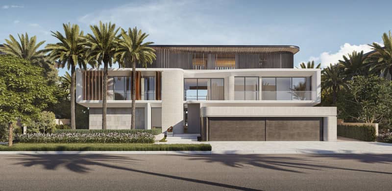4 new villas in residential complex Palm Jebel Ali — The Beach and Coral Villa Collections — Frond F in Dubai — photo 3