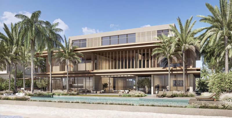 4 новые виллы в ЖК Palm Jebel Ali — The Beach and Coral Villa Collections — Frond F в Дубае — фото 2