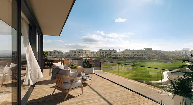 Luxury villas in Golf Place Terraces, a prestigious area of Dubai Hills, UAE — photo 3