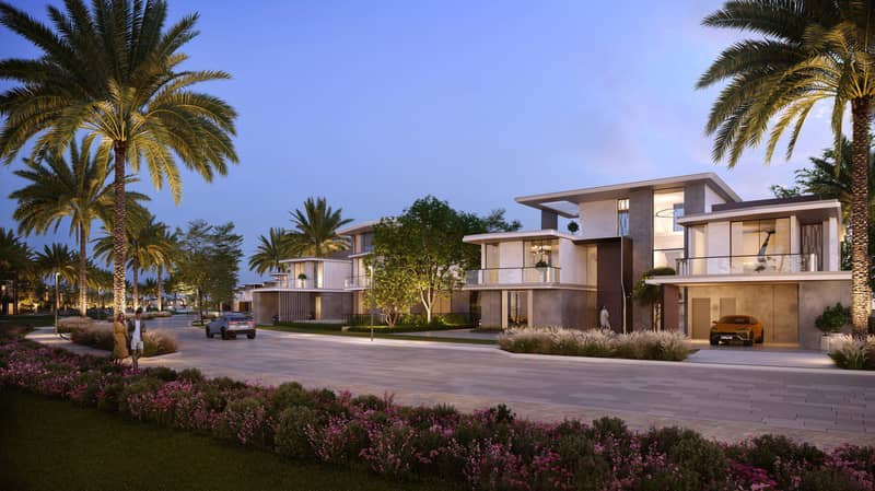 Luxury villas with pools at Dubai Hills Vista in Dubai Hills Estate area, UAE — photo 20