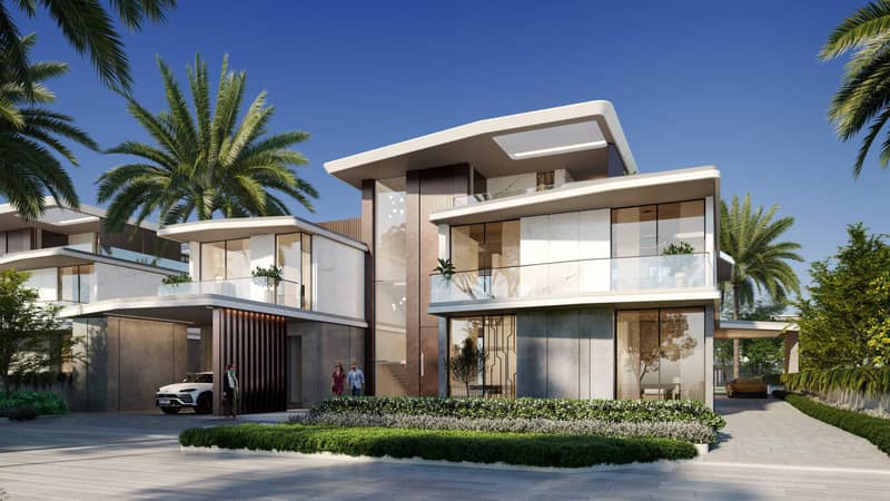 Luxury villas with pools at Dubai Hills Vista in Dubai Hills Estate area, UAE — photo 6