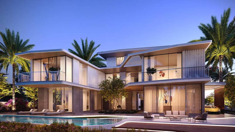 Luxury villas with pools at Dubai Hills Vista in Dubai Hills Estate area, UAE — photo 19
