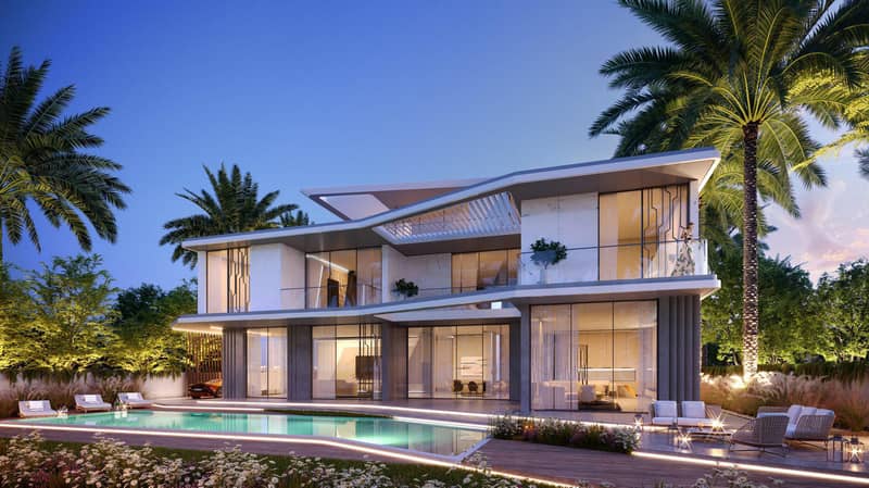 Luxury villas with pools at Dubai Hills Vista in Dubai Hills Estate area, UAE — photo 16