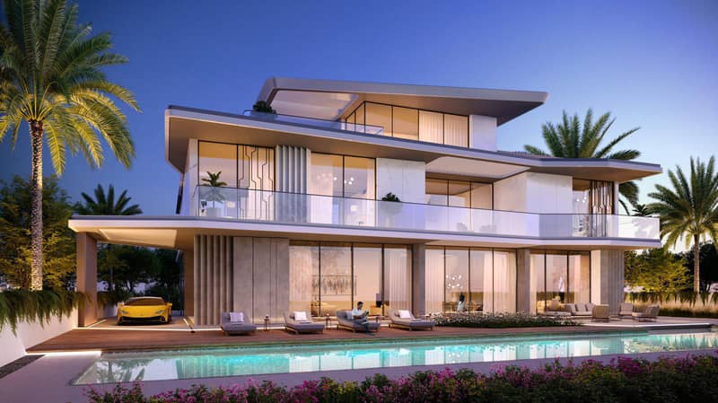 Luxury villas with pools at Dubai Hills Vista in Dubai Hills Estate area, UAE — photo 17