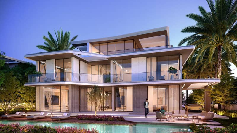 Luxury villas with pools at Dubai Hills Vista in Dubai Hills Estate area, UAE — photo 18