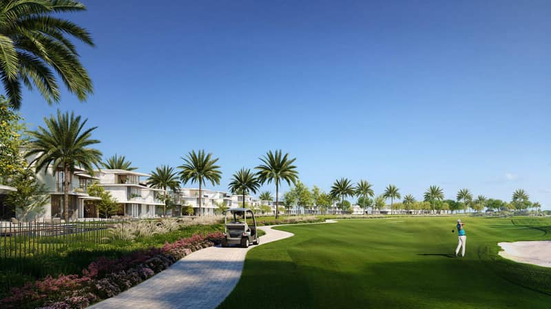 Luxury villas with pools at Dubai Hills Vista in Dubai Hills Estate area, UAE — photo 3