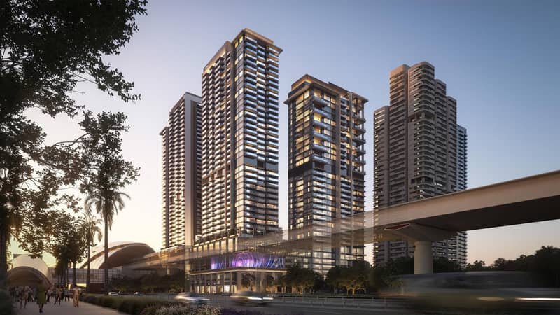 4 new flats in residential complex Avenue Park Towers II in Dubai — photo 2