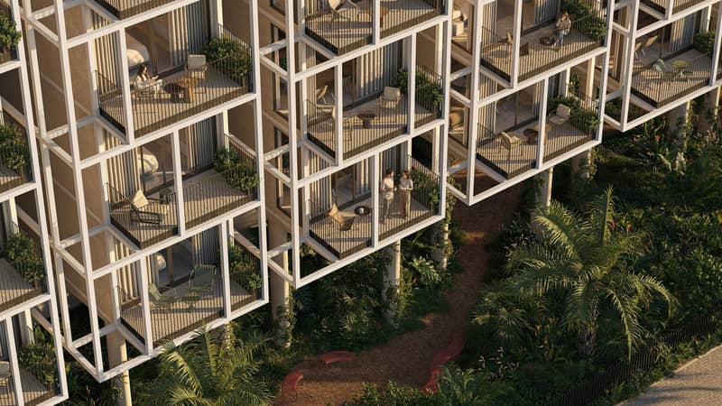 3 new flats in residential complex Tessera in Dubai South — photo 5
