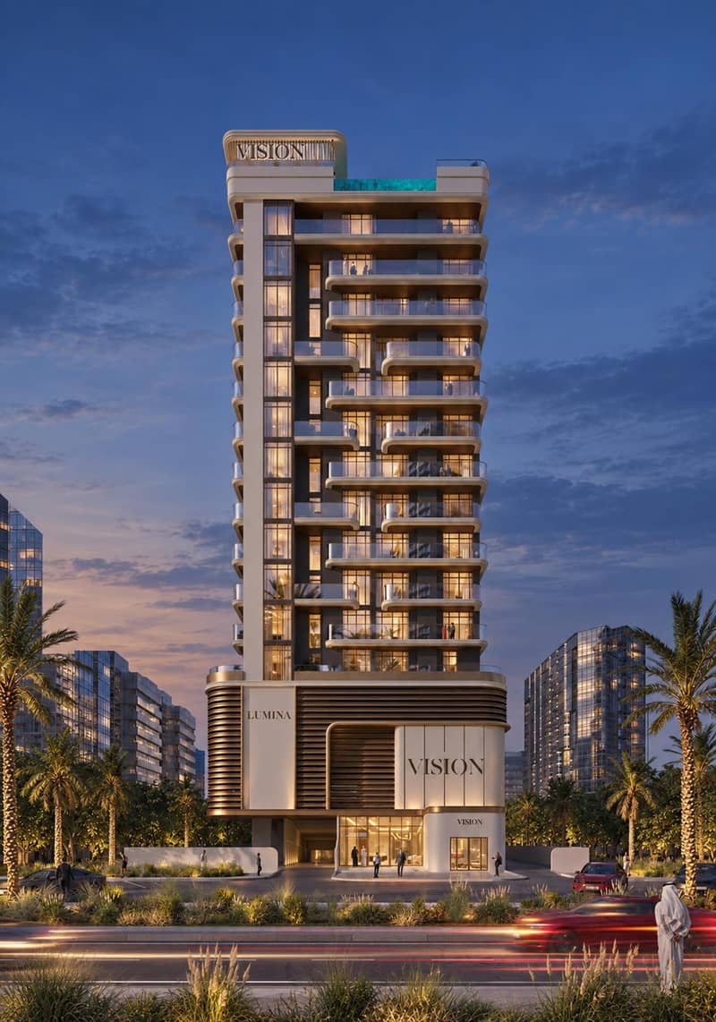 3 новые квартиры в ЖК Lumina by Vision в Wadi Al Safa 2 — фото 10