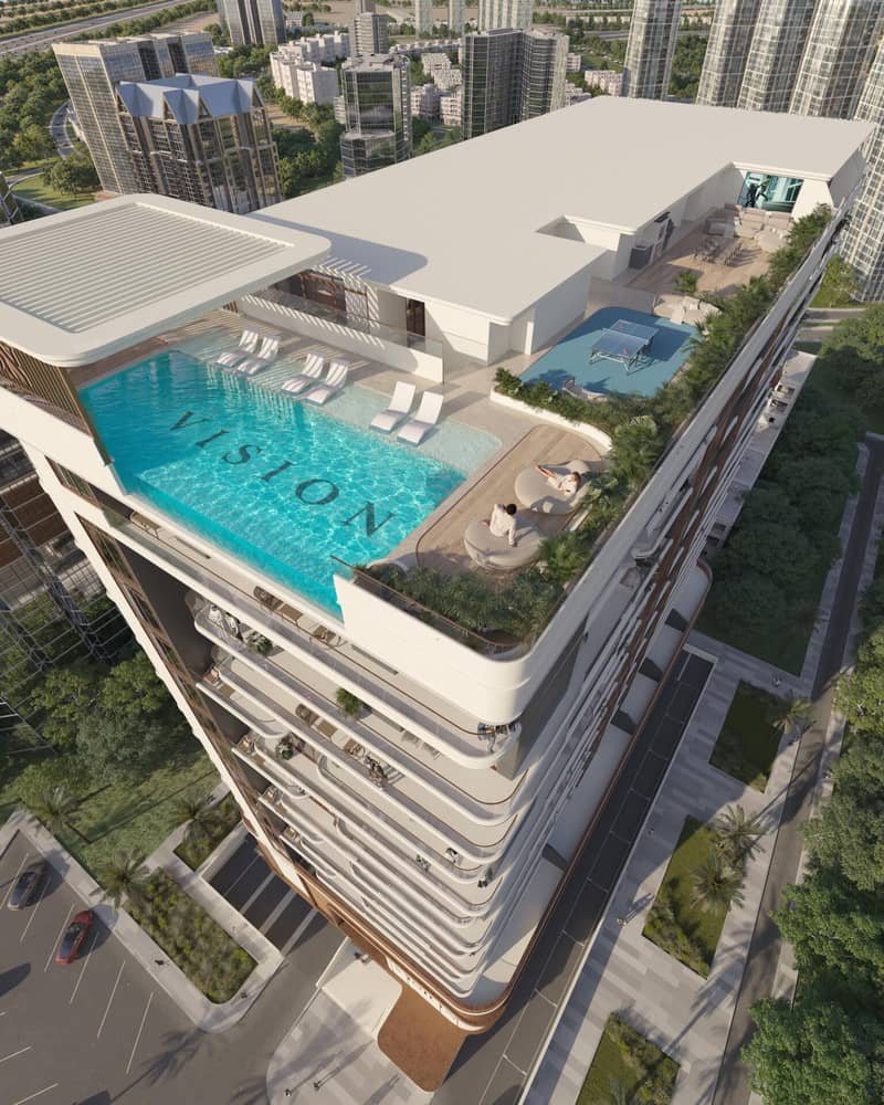 3 новые квартиры в ЖК Lumina by Vision в Wadi Al Safa 2 — фото 9