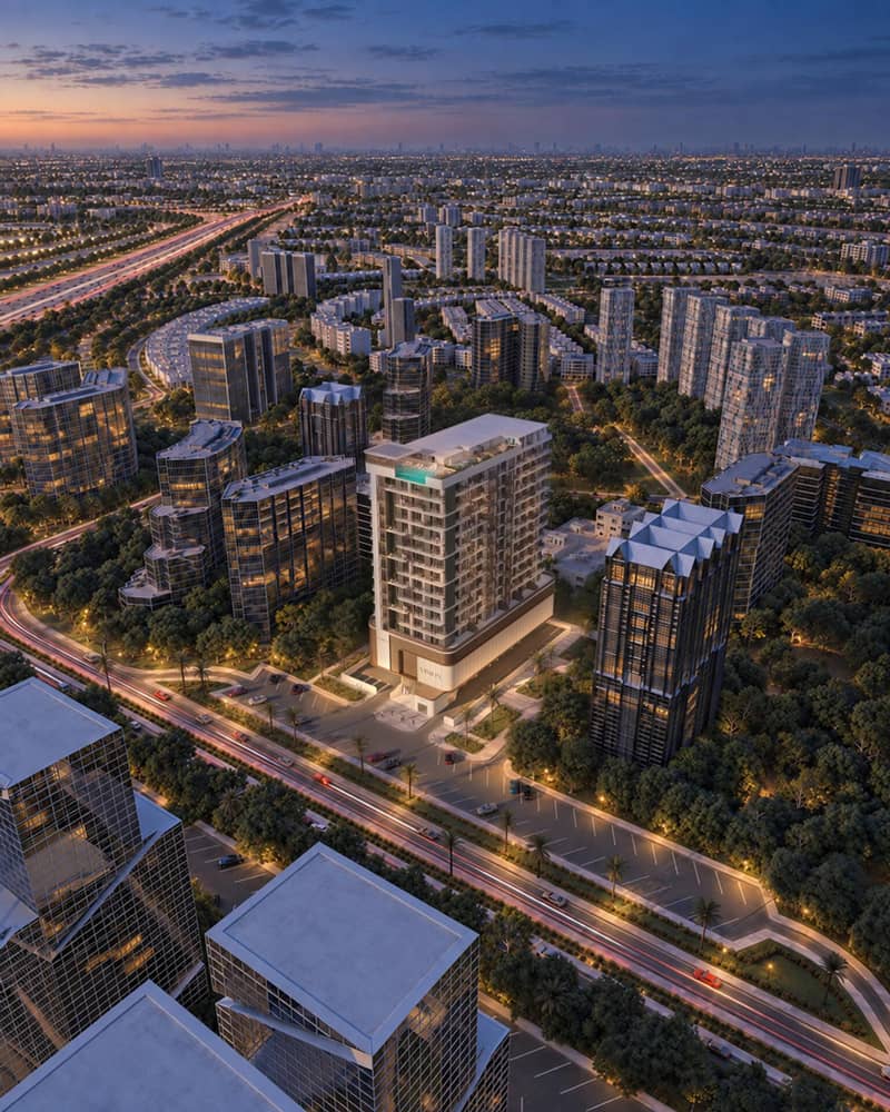 3 новые квартиры в ЖК Lumina by Vision в Wadi Al Safa 2 — фото 12