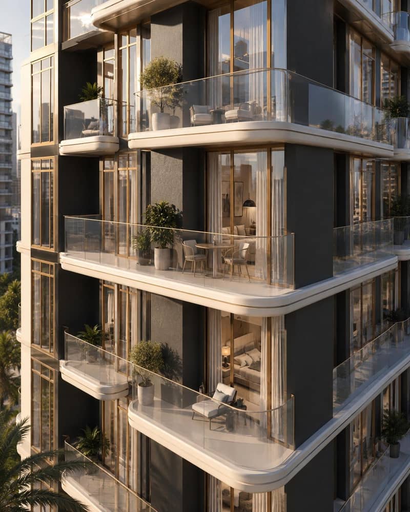 3 новые квартиры в ЖК Lumina by Vision в Wadi Al Safa 2 — фото 16