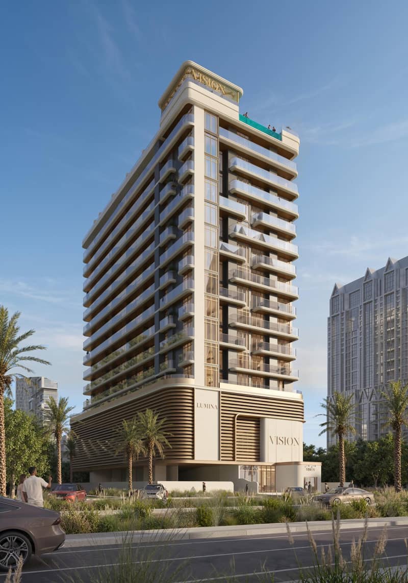 3 новые квартиры в ЖК Lumina by Vision в Wadi Al Safa 2 — фото 5