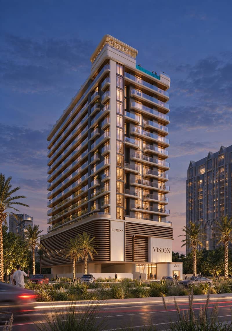 3 новые квартиры в ЖК Lumina by Vision в Wadi Al Safa 2 — фото 11