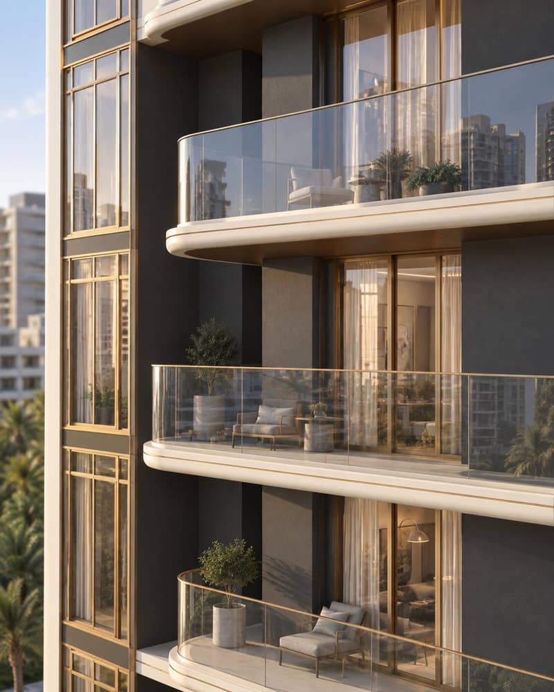 3 новые квартиры в ЖК Lumina by Vision в Wadi Al Safa 2 — фото 15