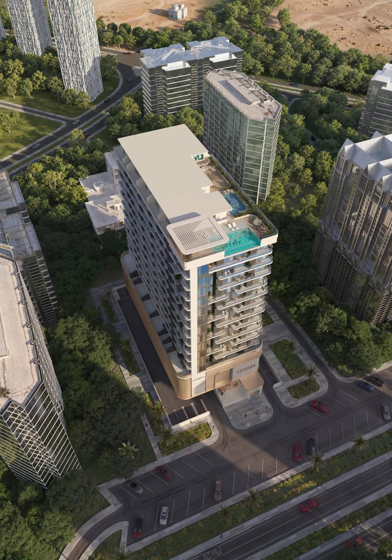 3 новые квартиры в ЖК Lumina by Vision в Wadi Al Safa 2 — фото 6