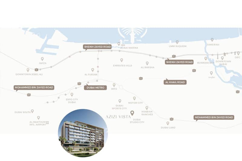 1 новая квартира в ЖК Azizi Vista в Dubai Studio City — фото 11