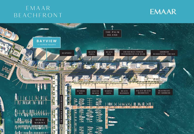 8 новых квартир в ЖК Bayview by Address Resorts в Dubai Marina — фото 10