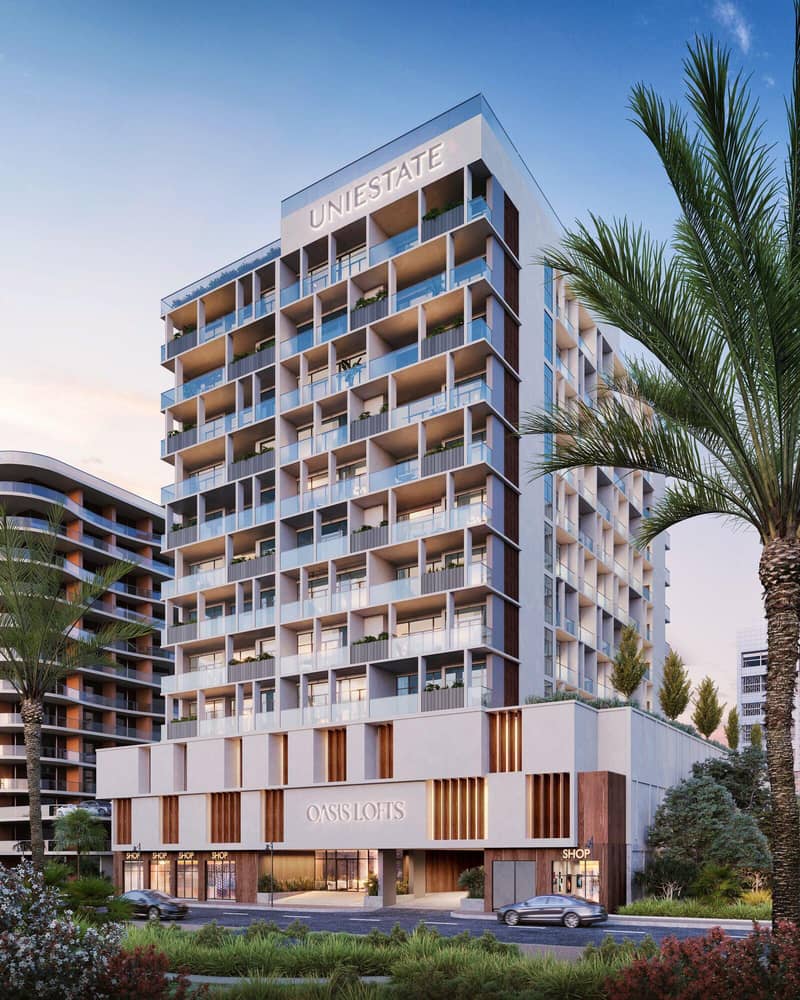 1 новая квартира в ЖК Oasis Lofts в Silicon Oasis — фото 3