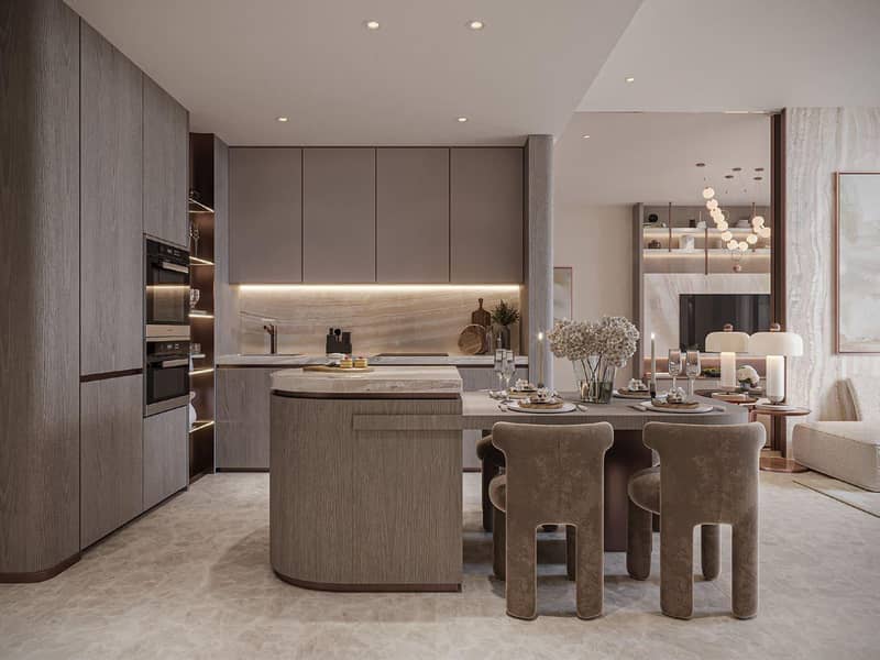 4 new flats in residential complex 15 Cascade Featured by Versace Ceramics in Motor City — photo 7