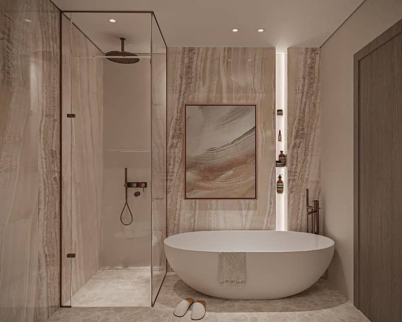 4 new flats in residential complex 15 Cascade Featured by Versace Ceramics in Motor City — photo 9