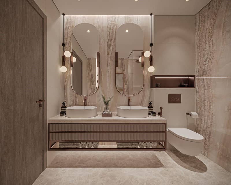 4 new flats in residential complex 15 Cascade Featured by Versace Ceramics in Motor City — photo 8