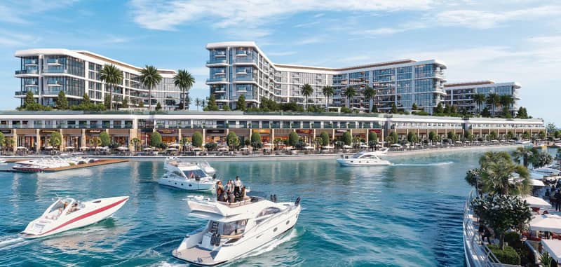 139 новых квартир в ЖК Canalside Marina Residences в Al Seanneeah — фото 3