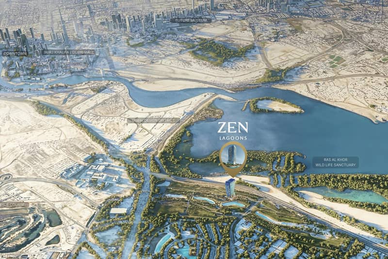 89 новых квартир в ЖК Zen Lagoons by Sanzen в Bu Kadra — фото 14
