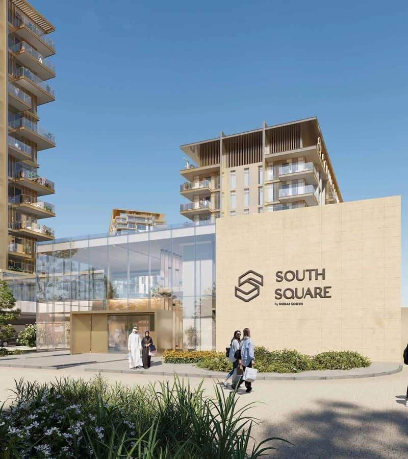 7 new flats in residential complex South Square Tower S1 in Dubai South — photo 3