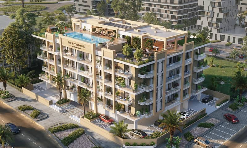 17 новых квартир в ЖК Courtyard One в Dubai South — фото 4