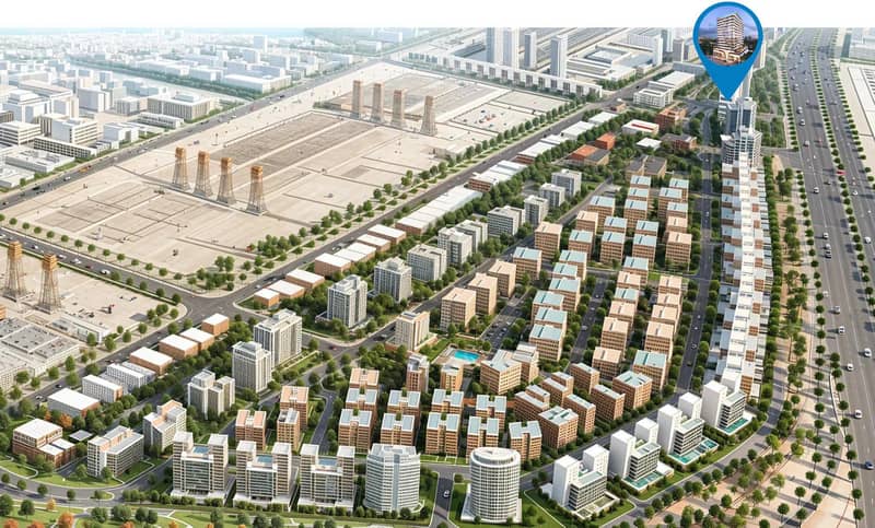 4 new flats in residential complex La Vera Creek in Dubai — photo 15