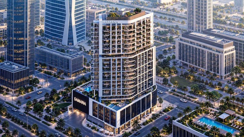3 новые квартиры в ЖК Samana Downtown One в Jabal Ali Industrial Second — фото 4
