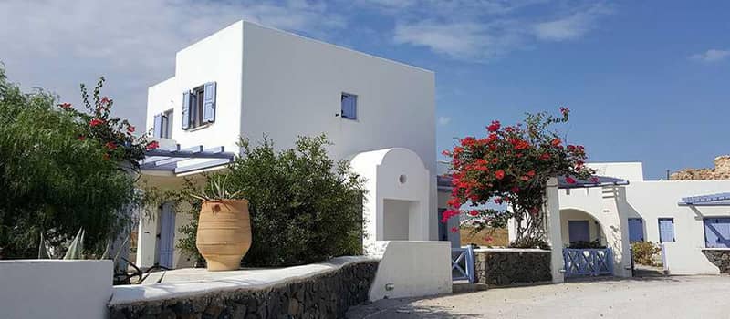Beautiful residence at 200 meters from the beach, Santorini, Greece — photo 12