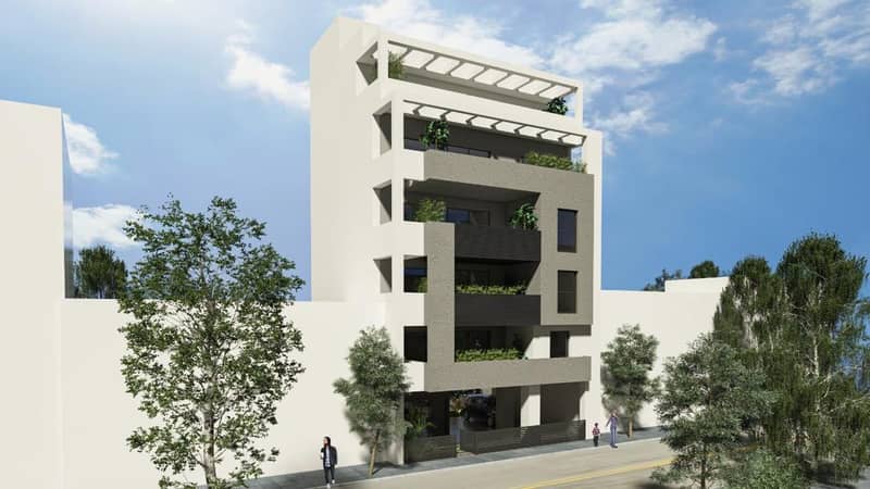 New residential complex with an elevator and a parking in Nea Smyrni, Attica, Greece — photo 2