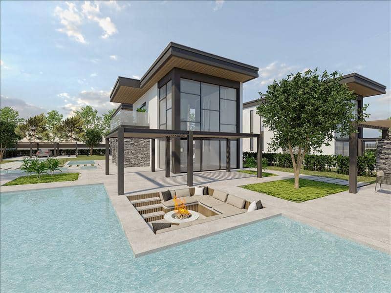 New complex of villas near beaches, Chalkidiki, Greece — photo 2