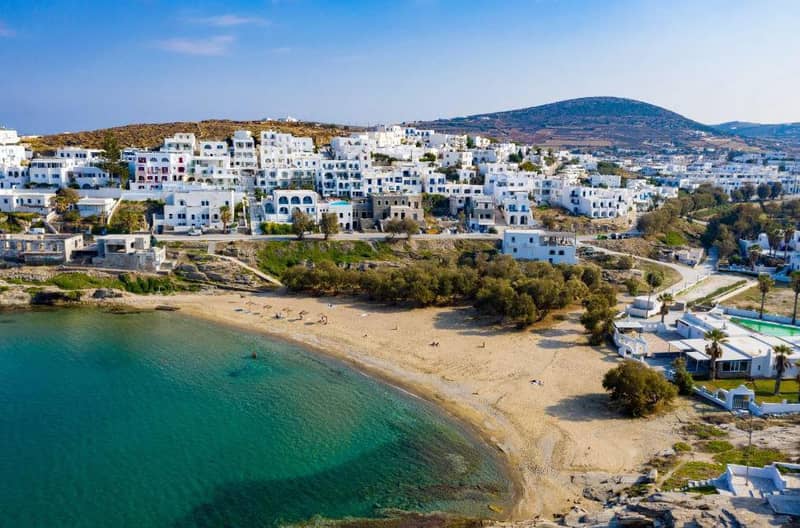 Residential complex with a swimming pool and gardens at 50 meters from the sea, Paros, Greece — photo 8