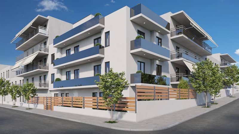New low-rise residence close to the center of Athens, Petroupoli, Greece — photo 2