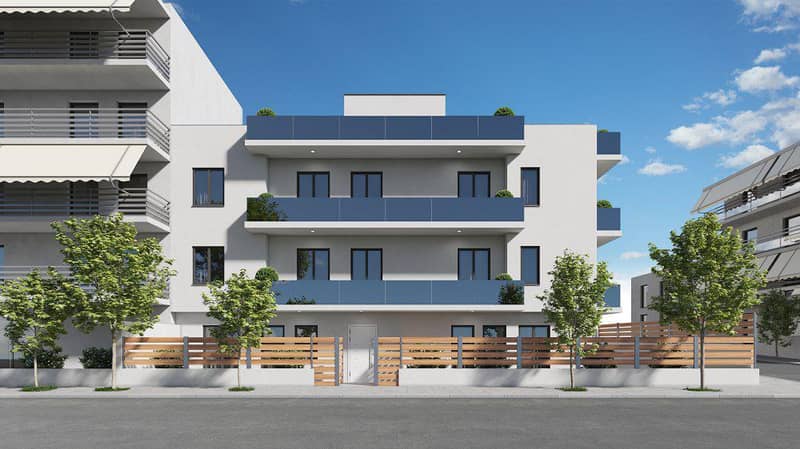 New low-rise residence close to the center of Athens, Petroupoli, Greece — photo 4