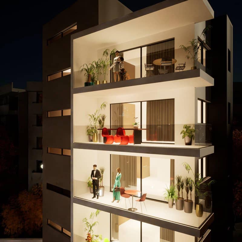 New low-rise residence close to the coast and the center of Glyfada, Greece — photo 5