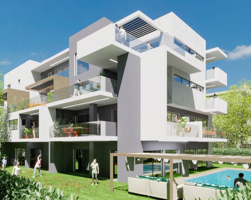 New residence with a swimming pool near a metro station and a park, Kifisia, Greece — photo 2