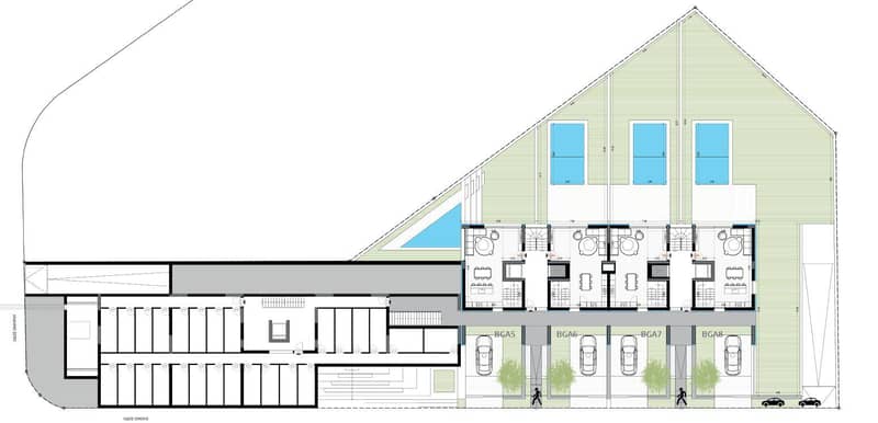 Modern residence with a parking in Athenian Riviera, Glyfada, Greece — photo 5