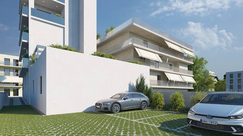 Low-rise residence with a roof-top terrace, Glyfada, Greece — photo 2