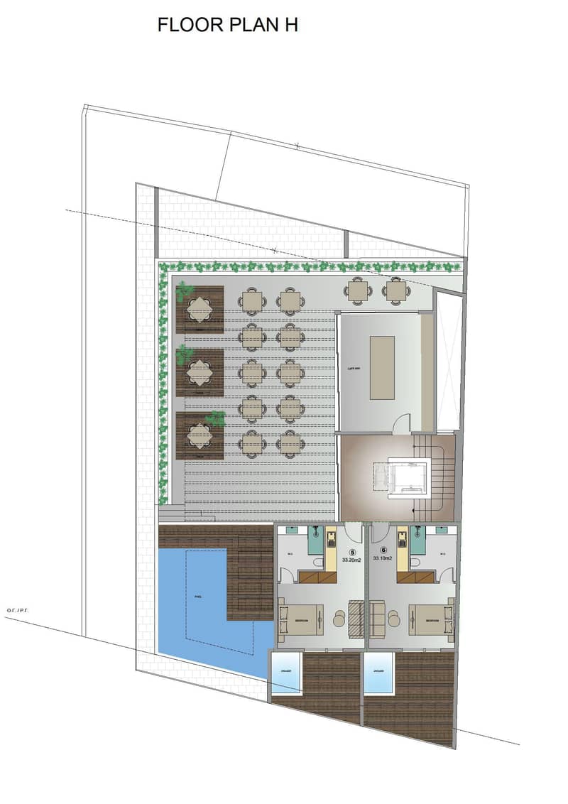 First-class residence with a rooftop swimming pool and restaurant near the beach, Piraeus, Greece — photo 42