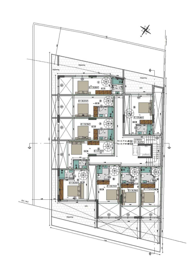First-class residence with a rooftop swimming pool and restaurant near the beach, Piraeus, Greece — photo 38