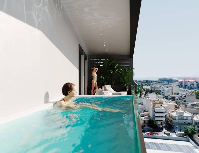 First-class residence with a rooftop swimming pool and restaurant near the beach, Piraeus, Greece — photo 10
