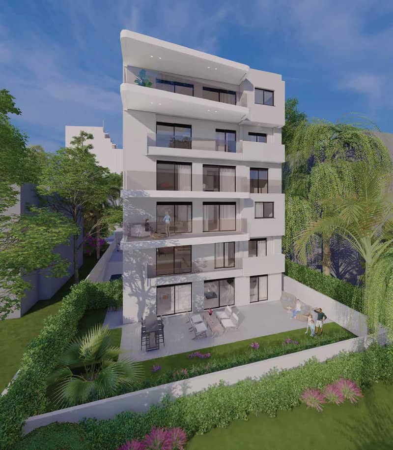 New residential complex with a parking surrounded by all infrastructure, Agia Paraskevi, Attica, Greece — photo 4