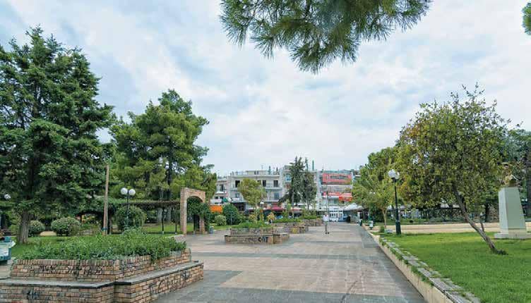 New residential complex with a parking surrounded by all infrastructure, Agia Paraskevi, Attica, Greece — photo 7