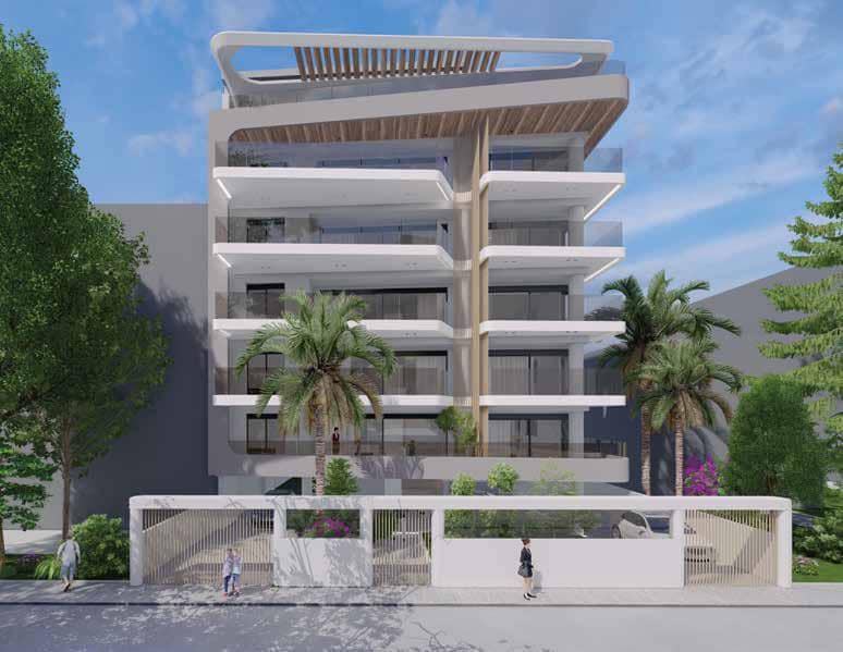 New residential complex with a parking surrounded by all infrastructure, Agia Paraskevi, Attica, Greece — photo 2