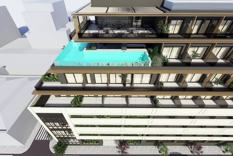 Modern residence with a swimming pool at 170 meters from the sea, Piraeus, Greece — photo 5